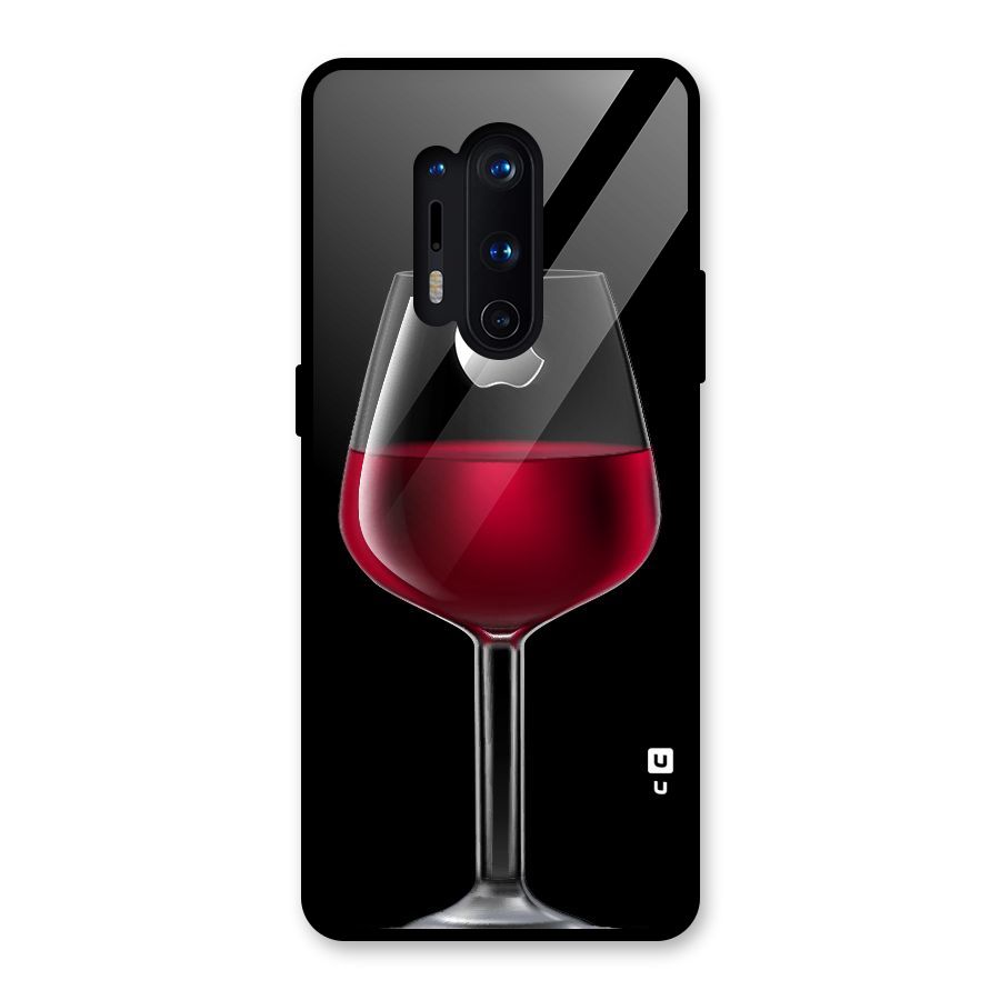 Fruit Printed Design Glass Back Case for OnePlus 8 Pro