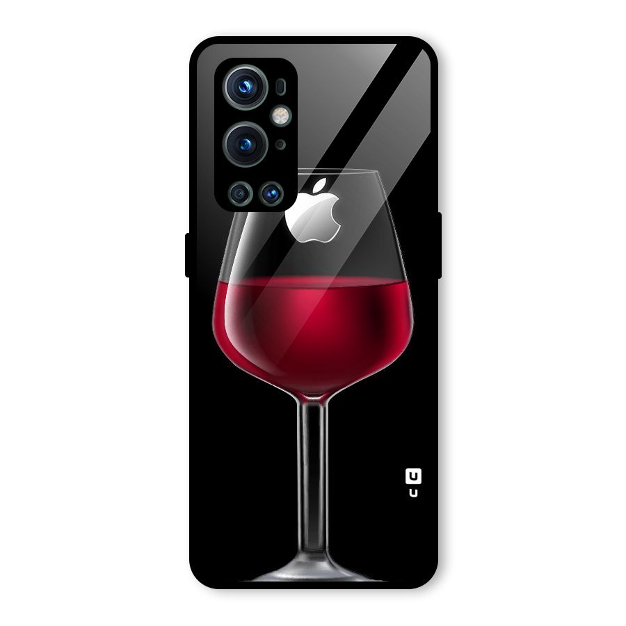 Fruit Printed Design Glass Back Case for OnePlus 9 Pro