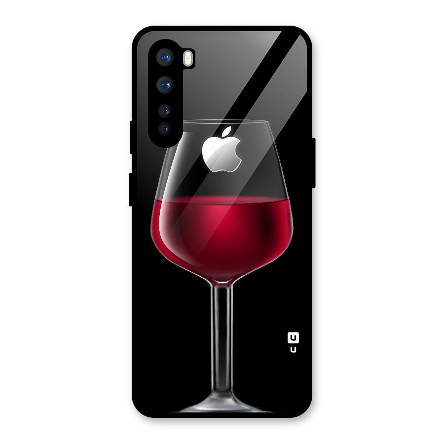 Fruit Printed Design Glass Back Case for OnePlus Nord