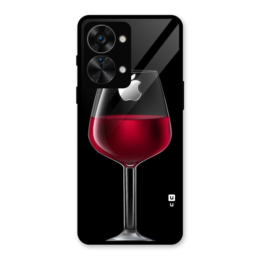 Fruit Printed Design Glass Back Case for OnePlus Nord 2T
