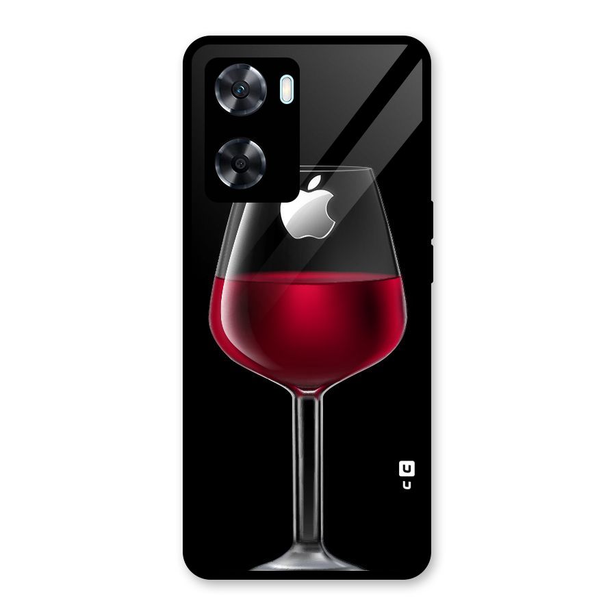 Fruit Printed Design Glass Back Case for Oppo A77