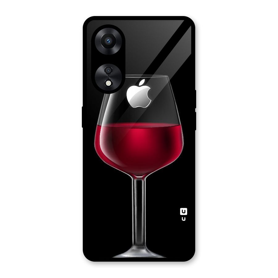 Fruit Printed Design Glass Back Case for Oppo A78