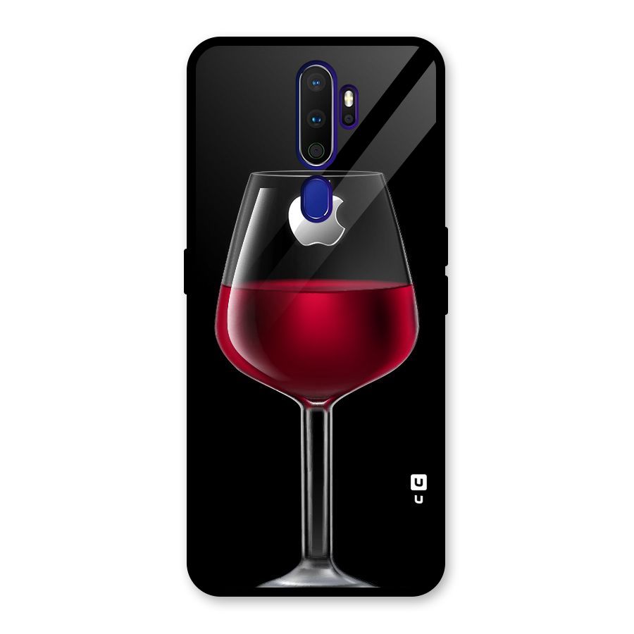 Fruit Printed Design Glass Back Case for Oppo A9 (2020)