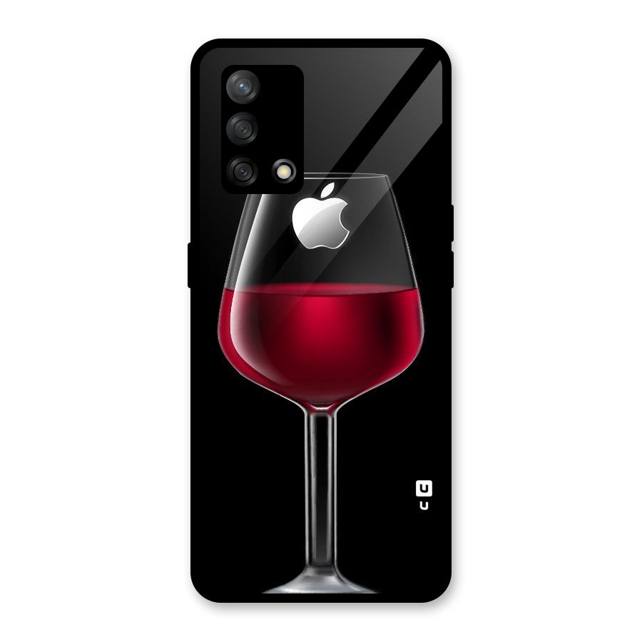 Fruit Printed Design Glass Back Case for Oppo F19