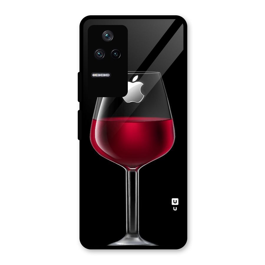 Fruit Printed Design Glass Back Case for Poco F4 5G