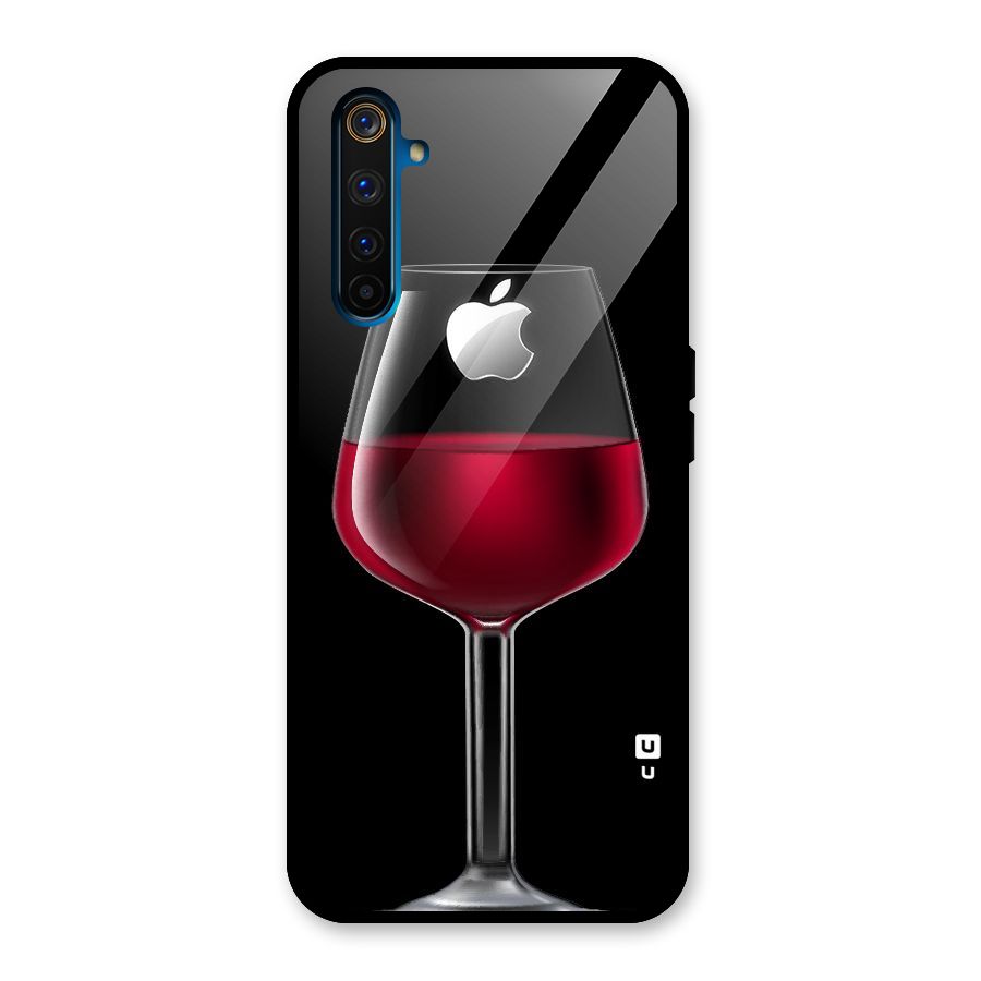 Fruit Printed Design Glass Back Case for Realme 6 Pro
