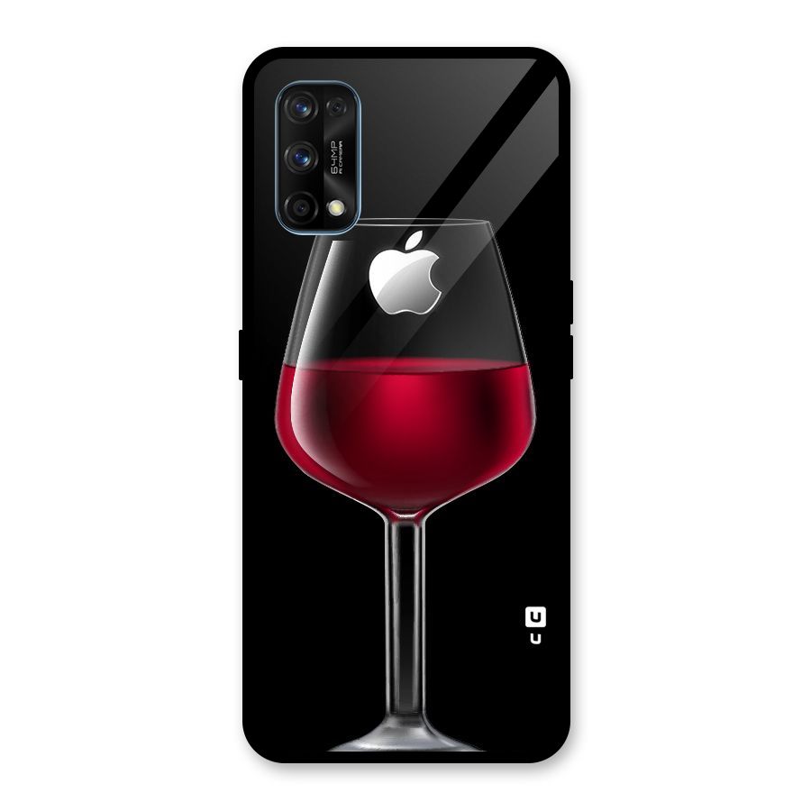 Fruit Printed Design Glass Back Case for Realme 7 Pro