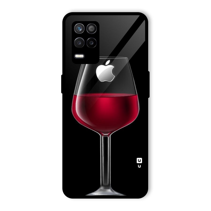 Fruit Printed Design Glass Back Case for Realme 8 5G