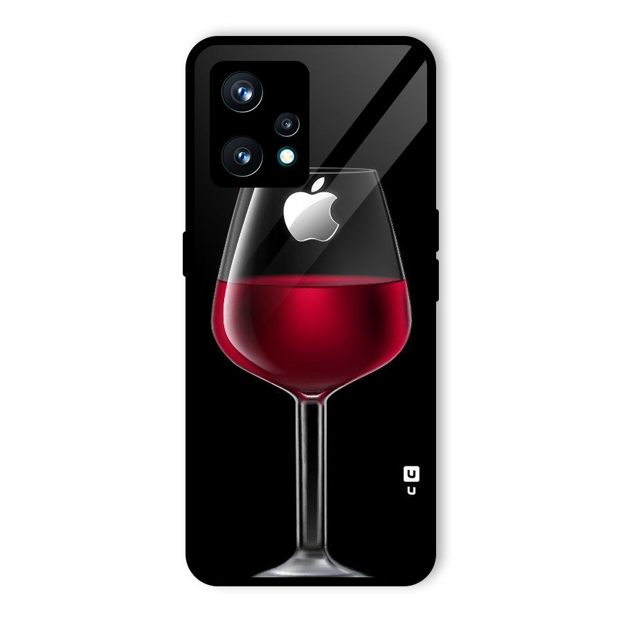 Fruit Printed Design Glass Back Case for Realme 9 Pro Plus 5G