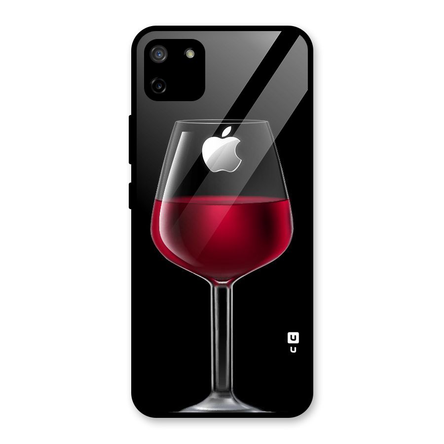 Fruit Printed Design Glass Back Case for Realme C11
