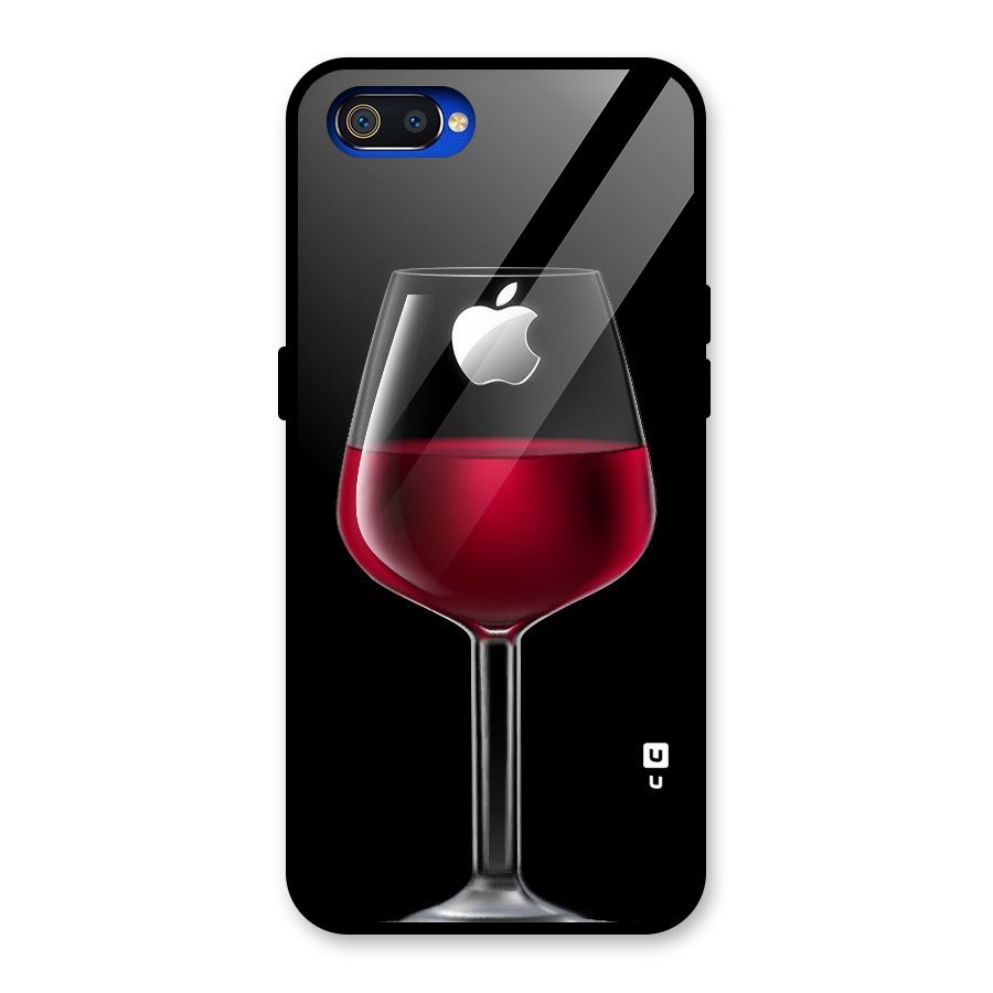 Fruit Printed Design Glass Back Case for Realme C2