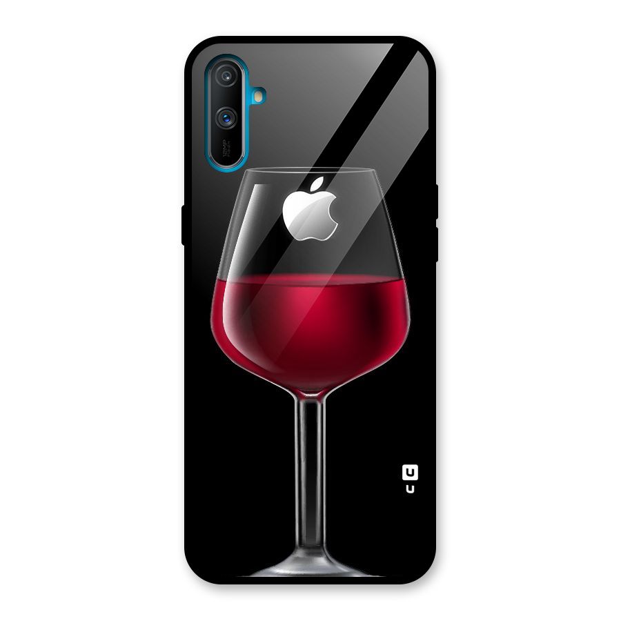 Fruit Printed Design Glass Back Case for Realme C3