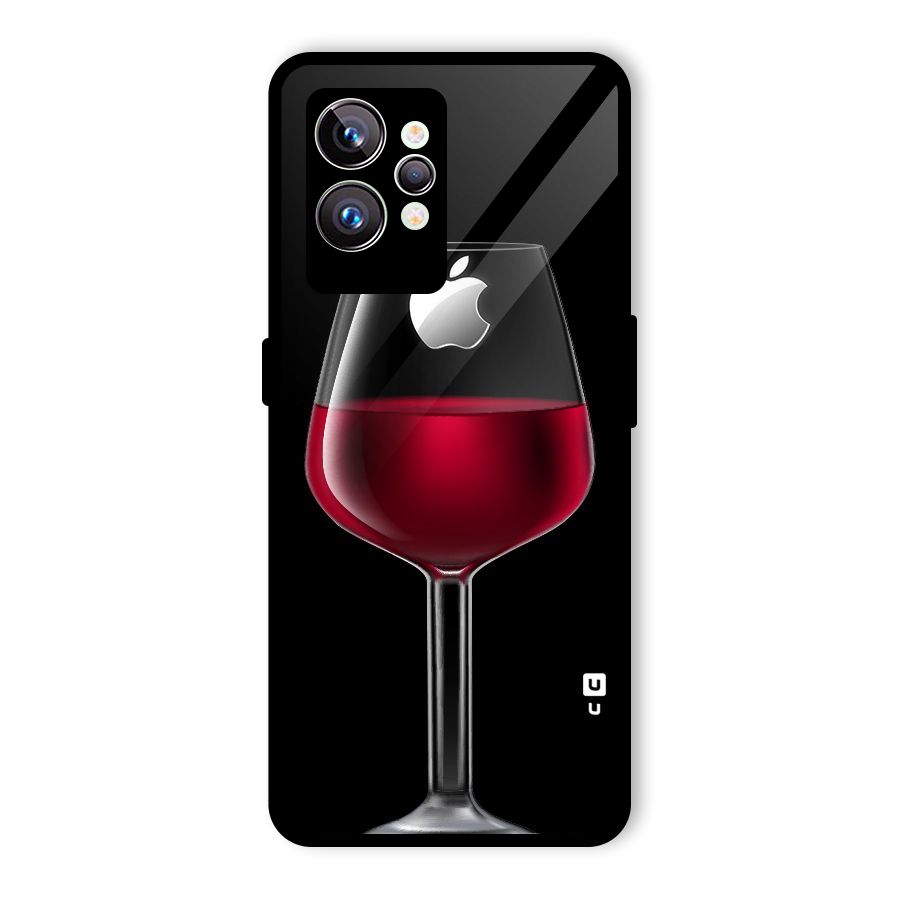 Fruit Printed Design Glass Back Case for Realme GT2 Pro