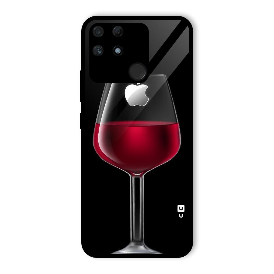 Fruit Printed Design Glass Back Case for Realme Narzo 50A