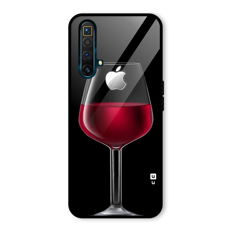 Fruit Printed Design Glass Back Case for Realme X3 SuperZoom