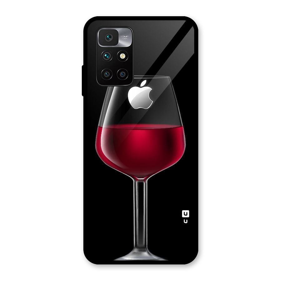 Fruit Printed Design Glass Back Case for Redmi 10 Prime