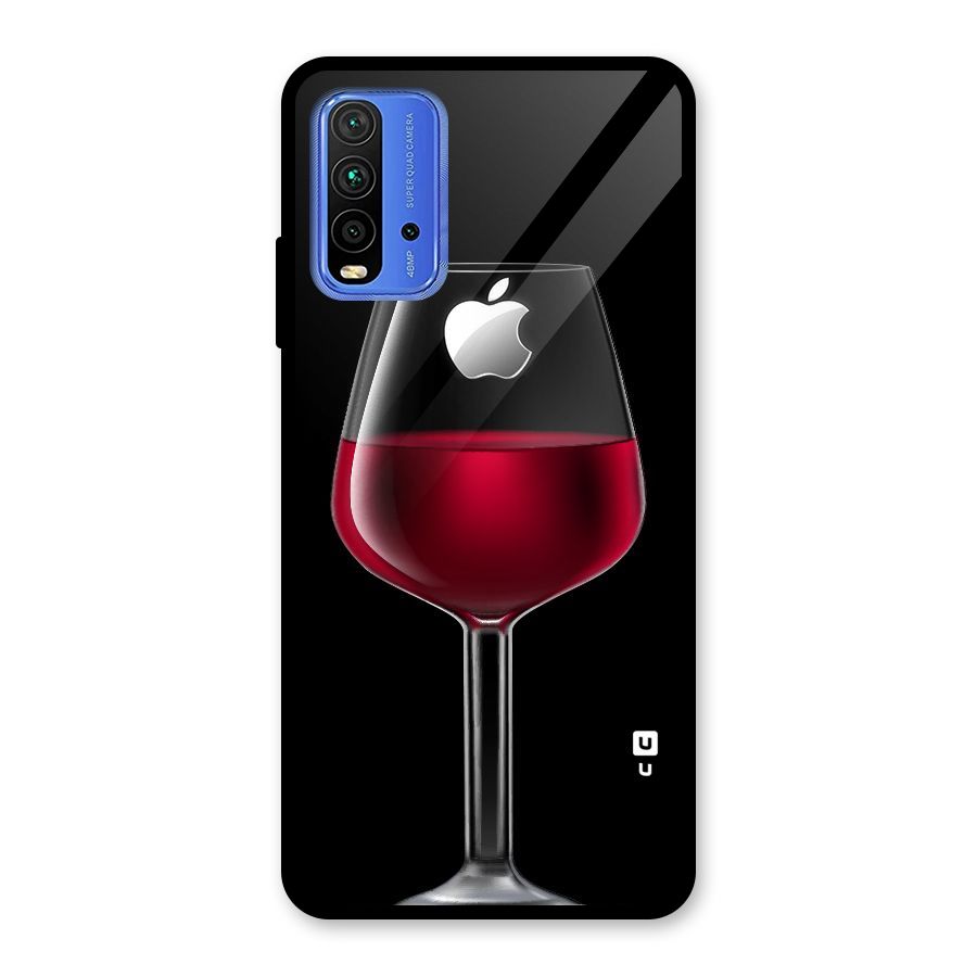 Fruit Printed Design Glass Back Case for Redmi 9 Power