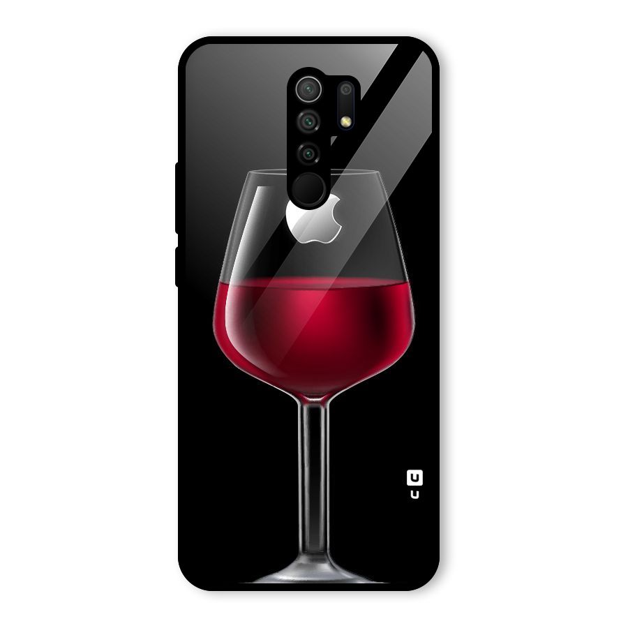 Fruit Printed Design Glass Back Case for Redmi 9 Prime