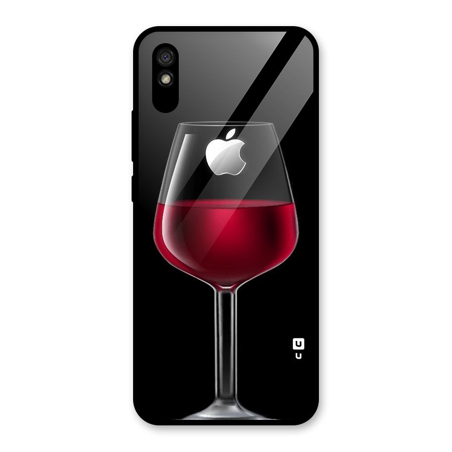 Fruit Printed Design Glass Back Case for Redmi 9i