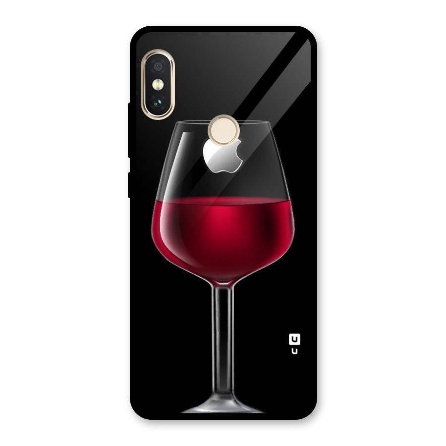 Fruit Printed Design Glass Back Case for Redmi Note 5 Pro