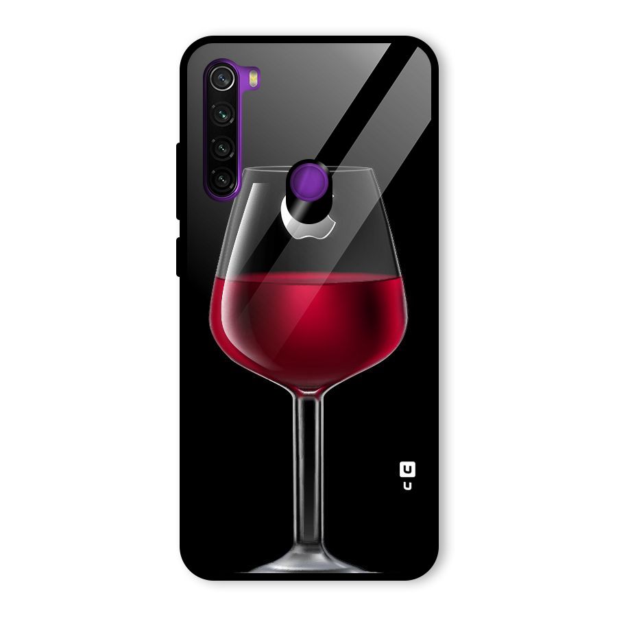 Fruit Printed Design Glass Back Case for Redmi Note 8