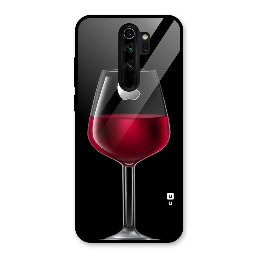 Fruit Printed Design Glass Back Case for Redmi Note 8 Pro