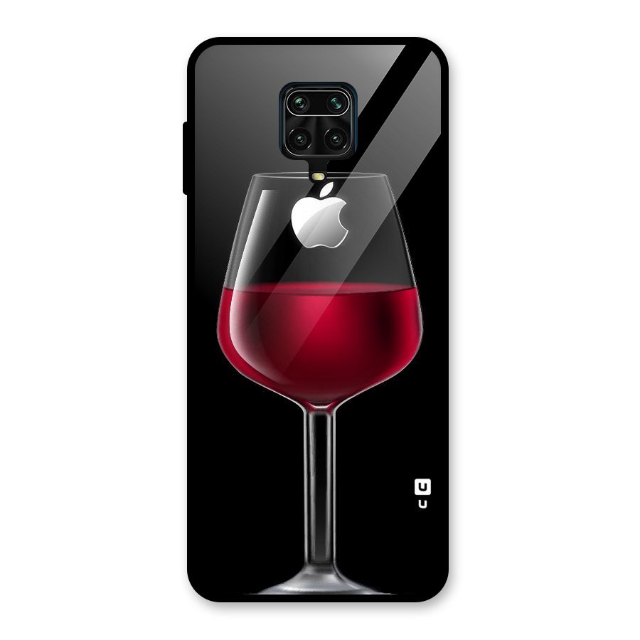 Fruit Printed Design Glass Back Case for Redmi Note 9 Pro