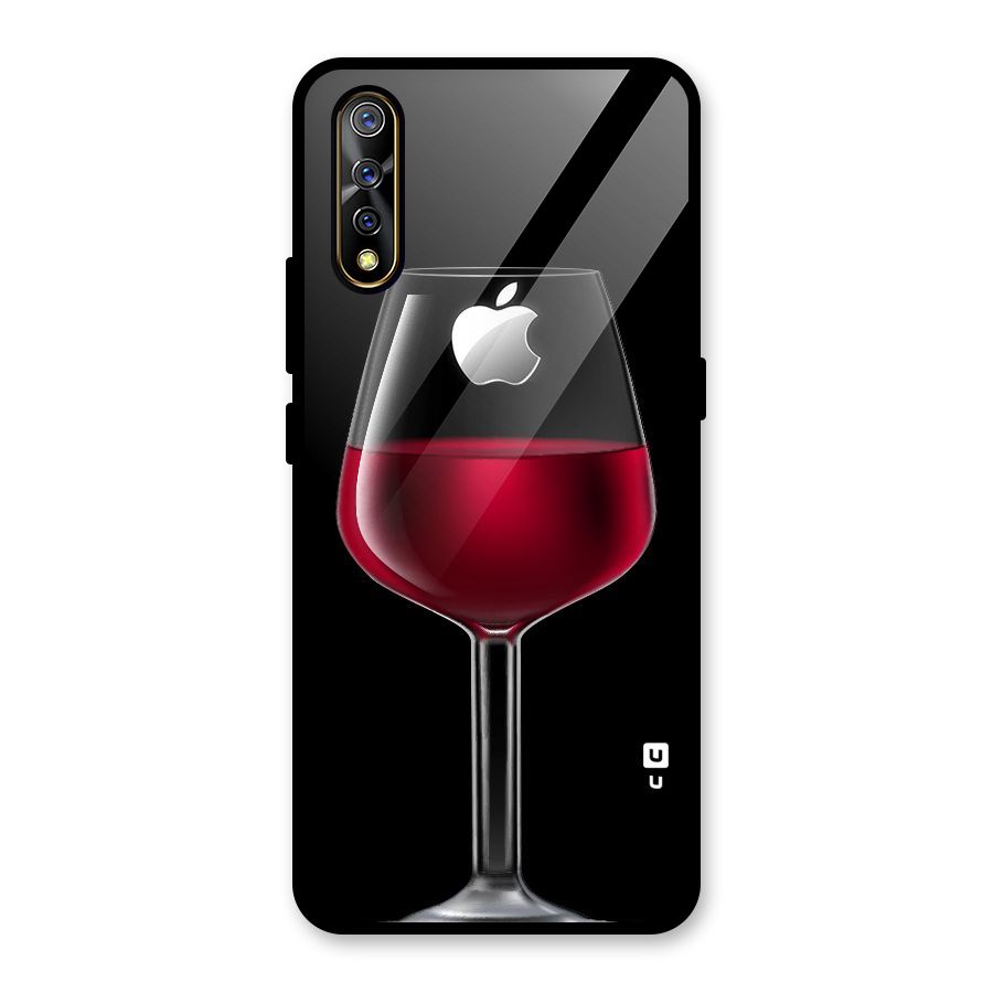 Fruit Printed Design Glass Back Case for Vivo S1