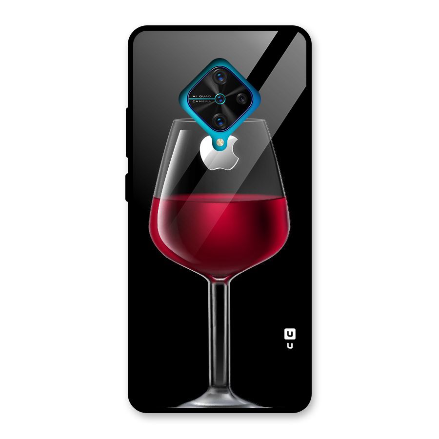 Fruit Printed Design Glass Back Case for Vivo S1 Pro