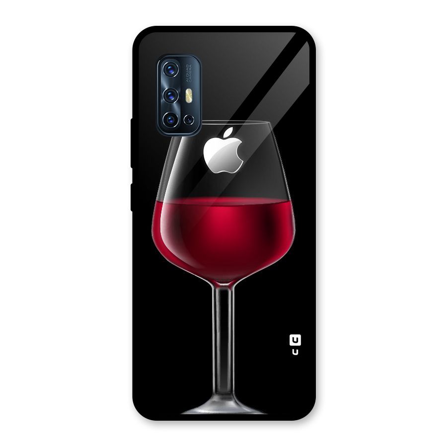 Fruit Printed Design Glass Back Case for Vivo V17