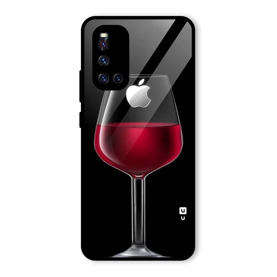 Fruit Printed Design Glass Back Case for Vivo V19
