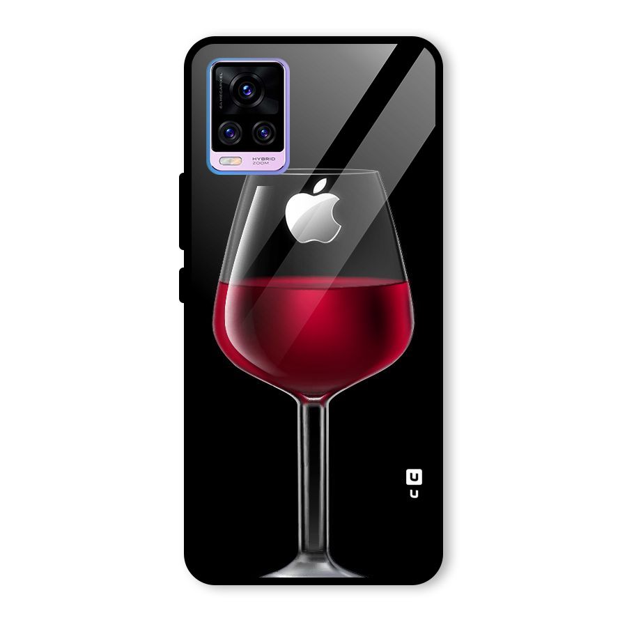 Fruit Printed Design Glass Back Case for Vivo V20 Pro