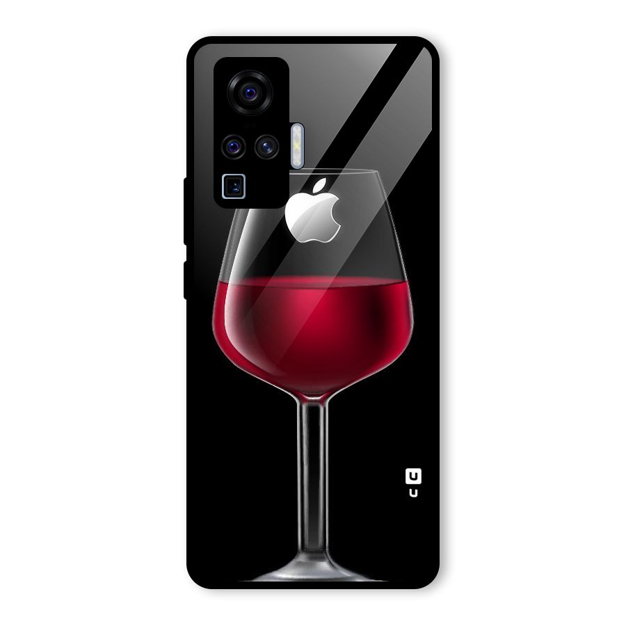 Fruit Printed Design Glass Back Case for Vivo X50 Pro