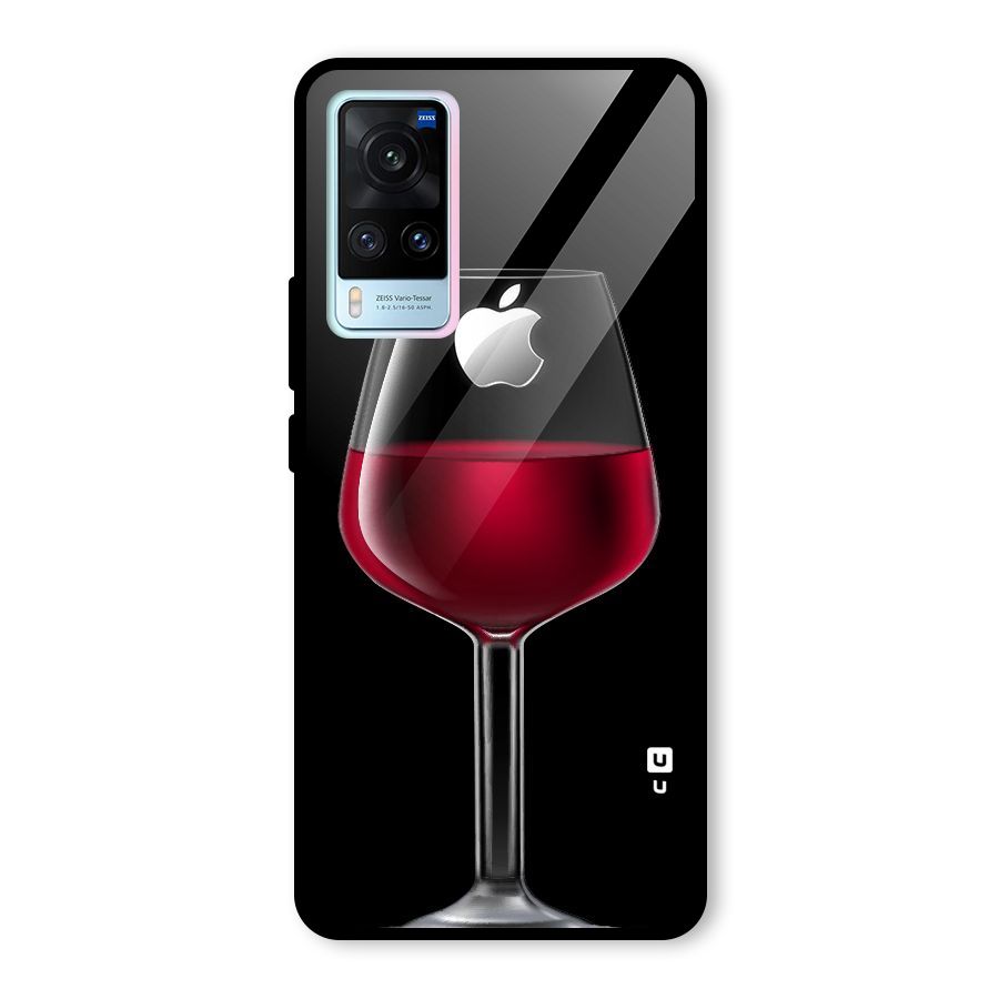 Fruit Printed Design Glass Back Case for Vivo X60