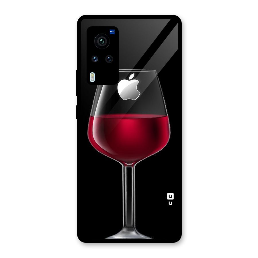 Fruit Printed Design Glass Back Case for Vivo X60 Pro