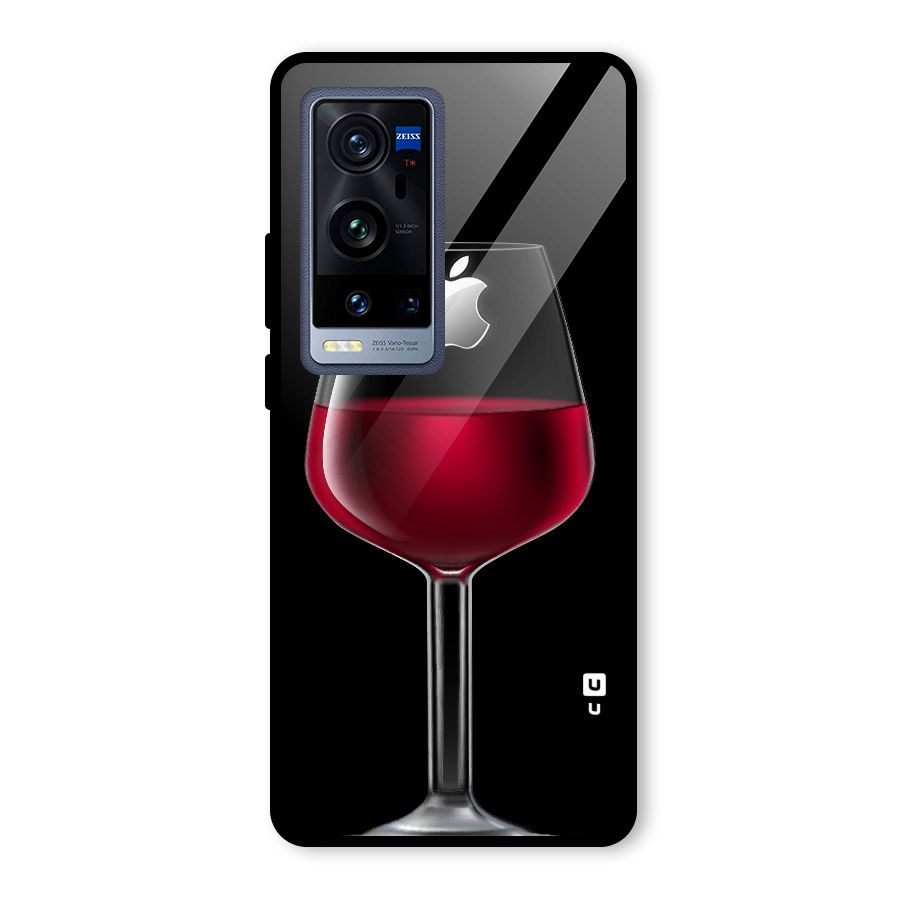 Fruit Printed Design Glass Back Case for Vivo X60 Pro Plus