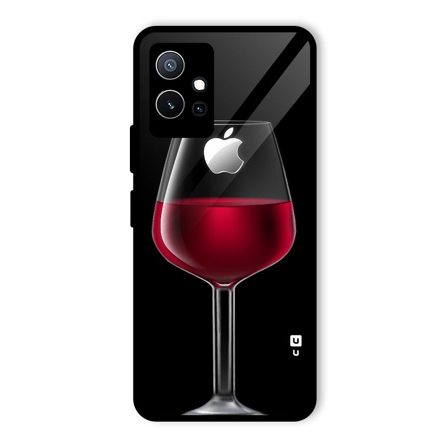 Fruit Printed Design Glass Back Case for Vivo Y75 5G
