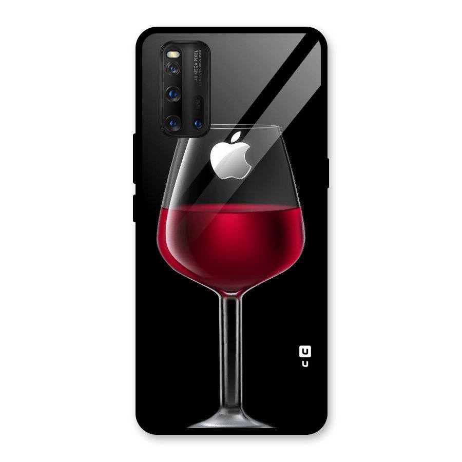 Fruit Printed Design Glass Back Case for Vivo iQOO 3