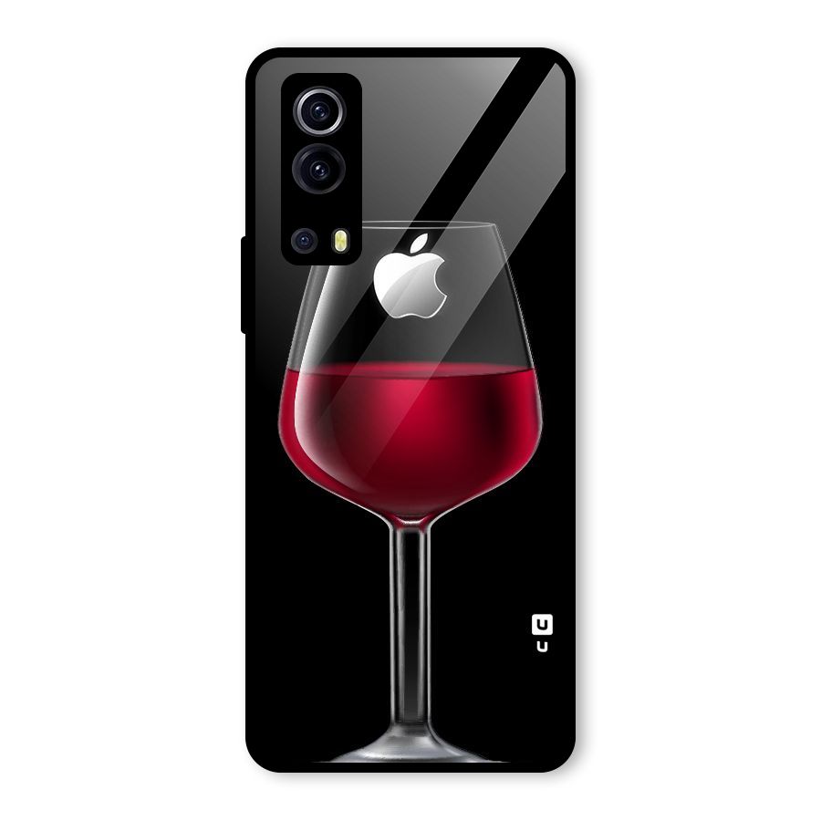 Fruit Printed Design Glass Back Case for Vivo iQOO Z3