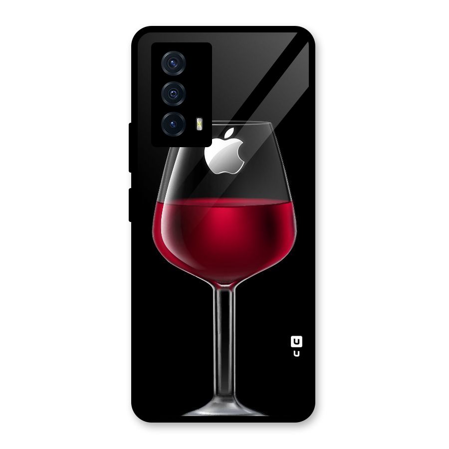 Fruit Printed Design Glass Back Case for Vivo iQOO Z5