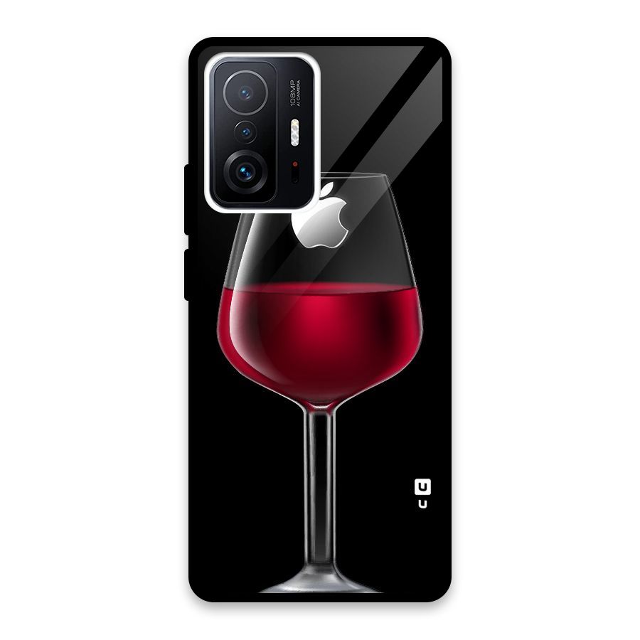 Fruit Printed Design Glass Back Case for Xiaomi 11T Pro
