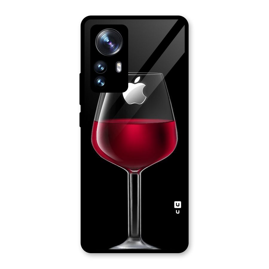 Fruit Printed Design Glass Back Case for Xiaomi 12 Pro