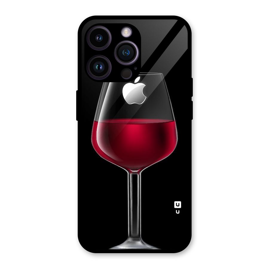 Fruit Printed Design Glass Back Case for iPhone 14 Pro Max