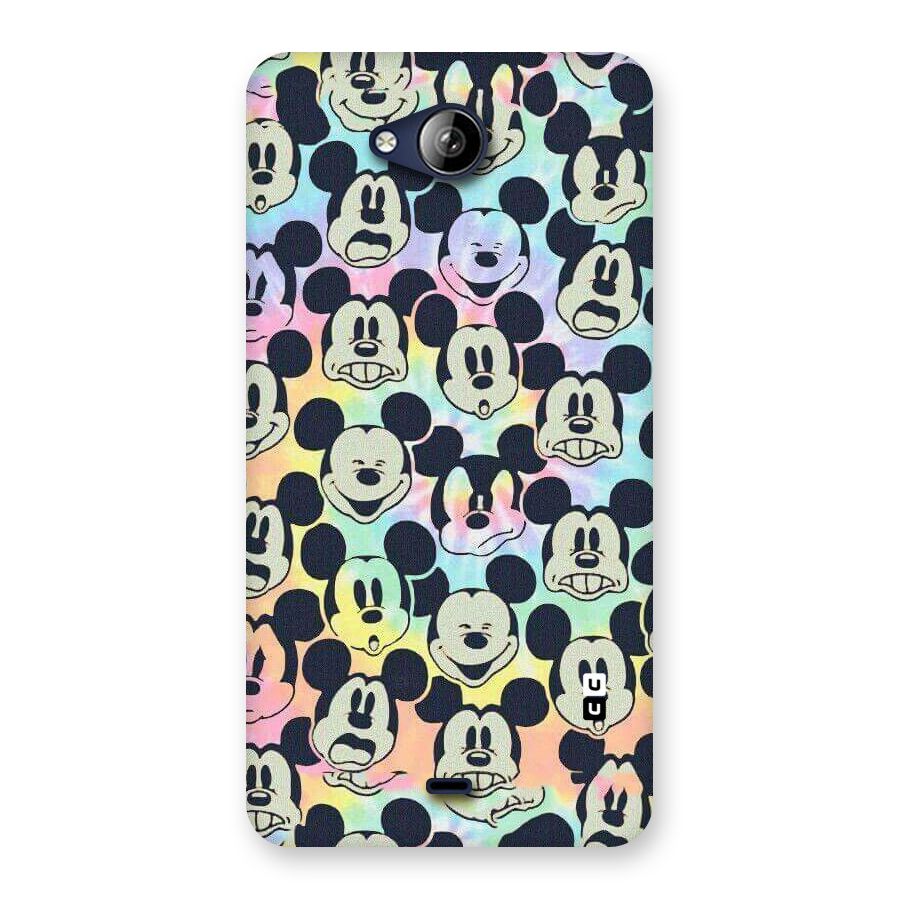 Fun Rainbow Faces Back Case for Canvas Play Q355