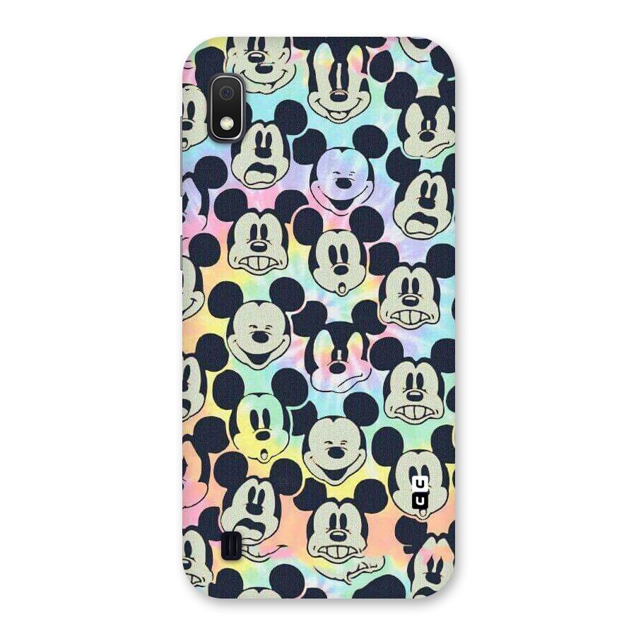 Fun Rainbow Faces Back Case for Galaxy A10