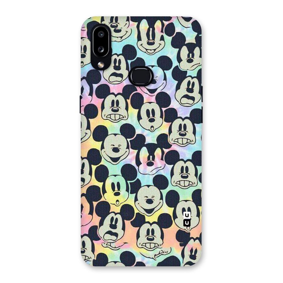 Fun Rainbow Faces Back Case for Galaxy A10s