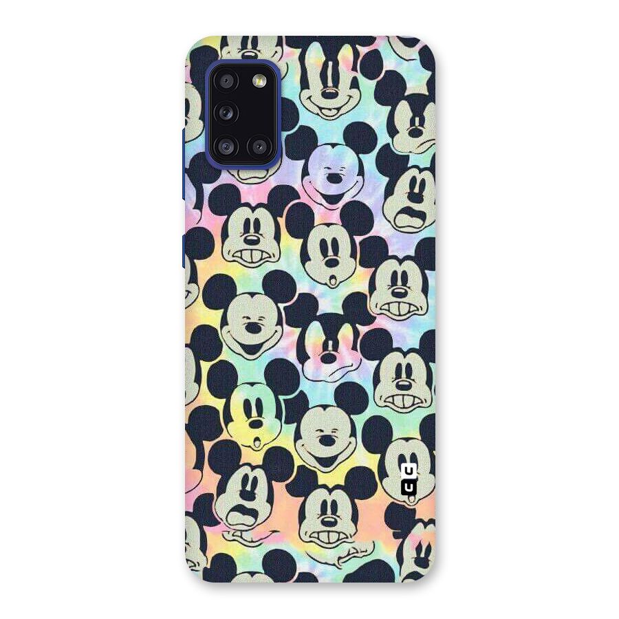 Fun Rainbow Faces Back Case for Galaxy A31