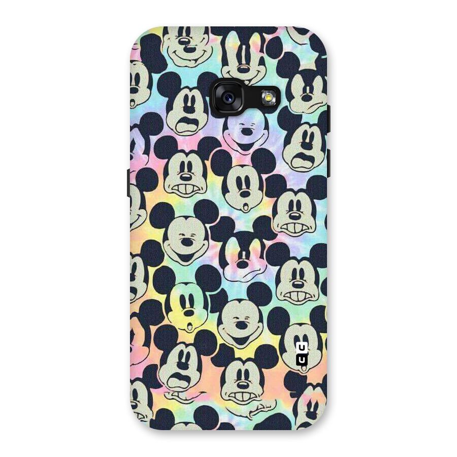 Fun Rainbow Faces Back Case for Galaxy A3 (2017)