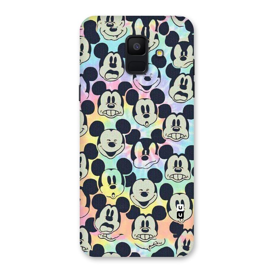 Fun Rainbow Faces Back Case for Galaxy A6 (2018)