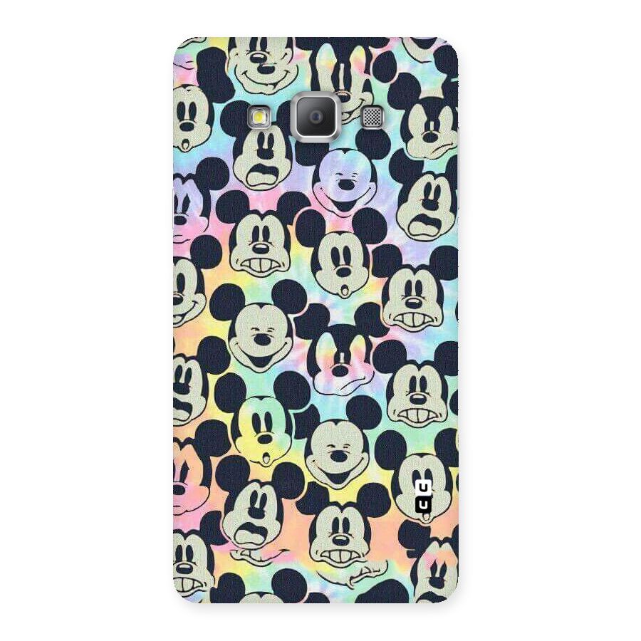 Fun Rainbow Faces Back Case for Galaxy A7